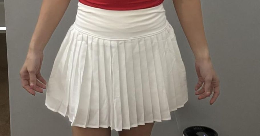 Women’s Tennis Skort w/ Pockets Just $9.79 on Amazon