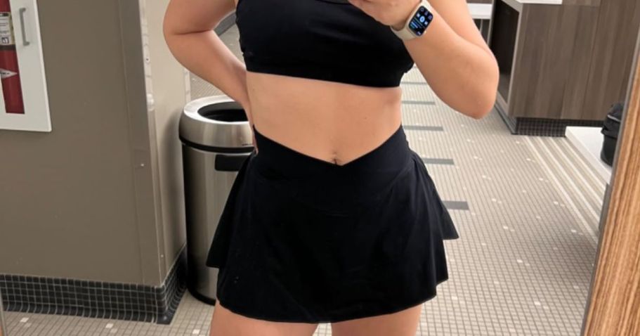Women’s Athletic Tennis Skorts Only $9.99 on Amazon