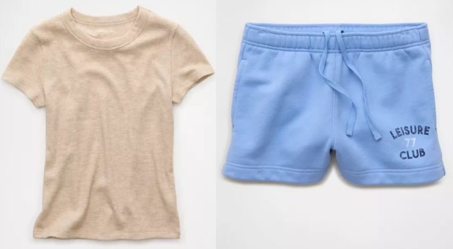 American Eagle Tee and Shorts