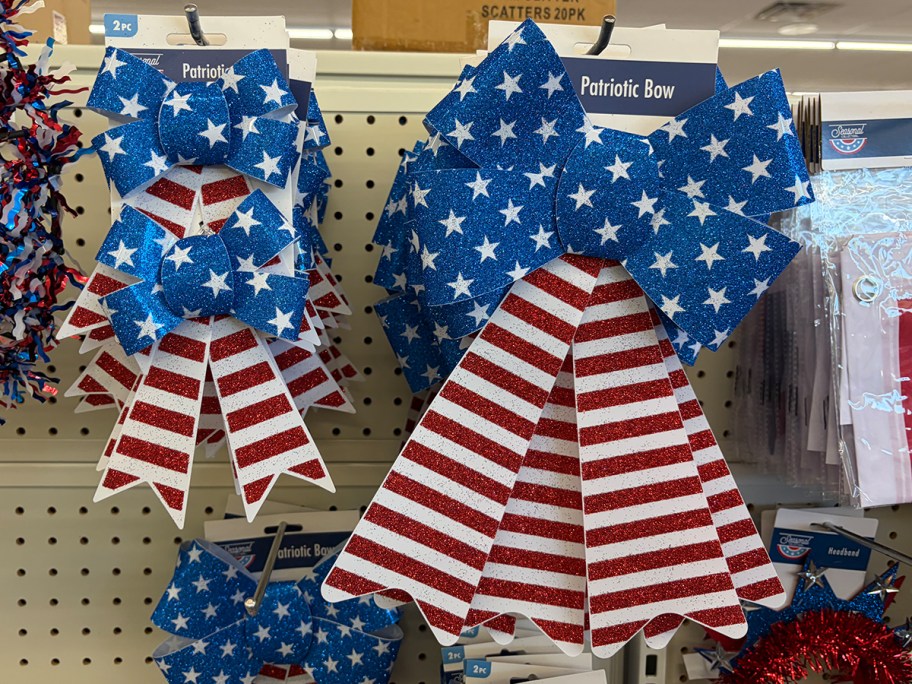Americana Bows at Dollar General