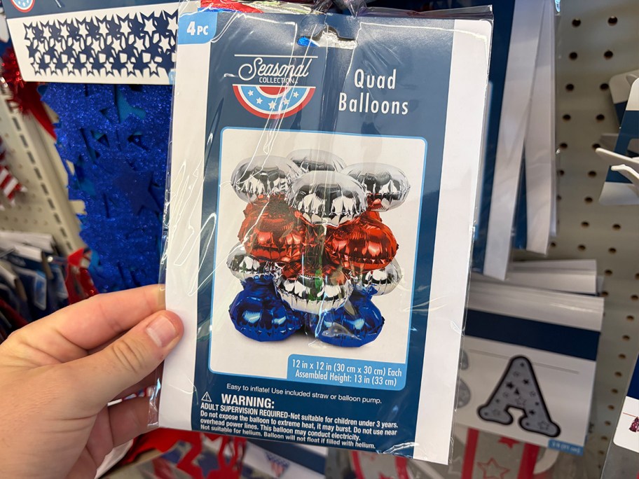 Americana Quad Balloons