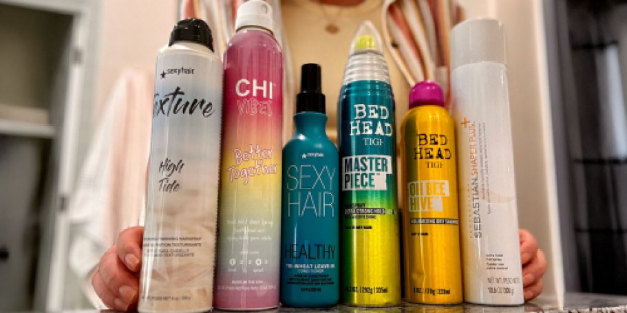 HUGE Hairspray Sale: CHI, Joico, Redken & More from $7