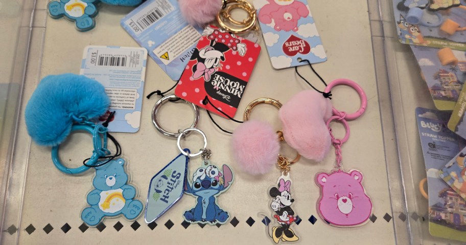 Assorted Character Bag Charms