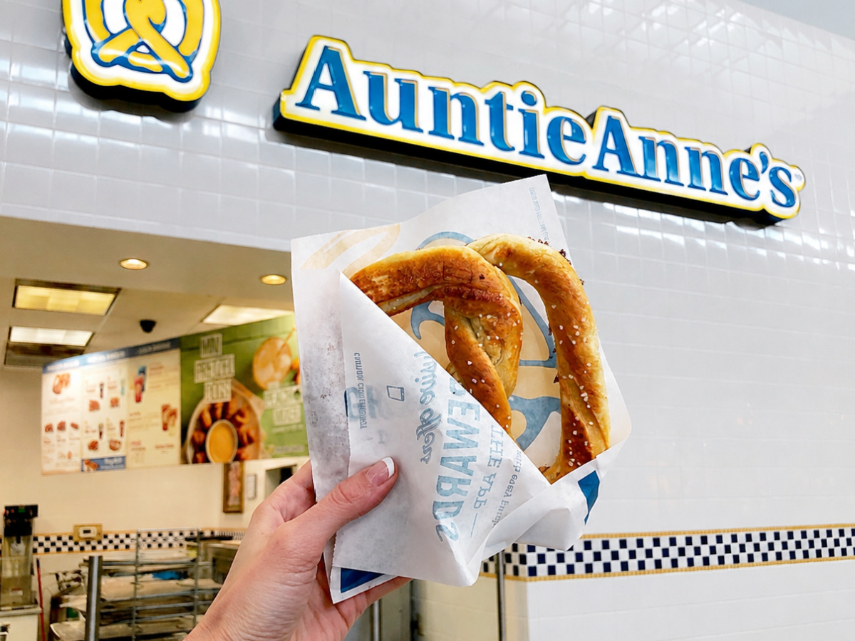 Buy One, Get One FREE Pretzels at Auntie Anne’s on July 26th