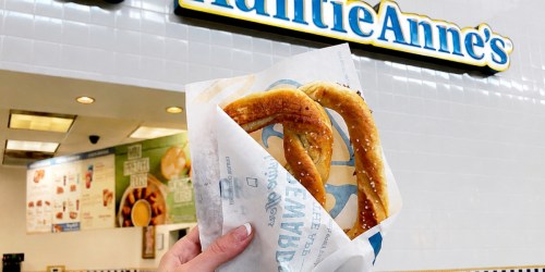 Buy One, Get One FREE Pretzels at Auntie Anne’s on July 26th