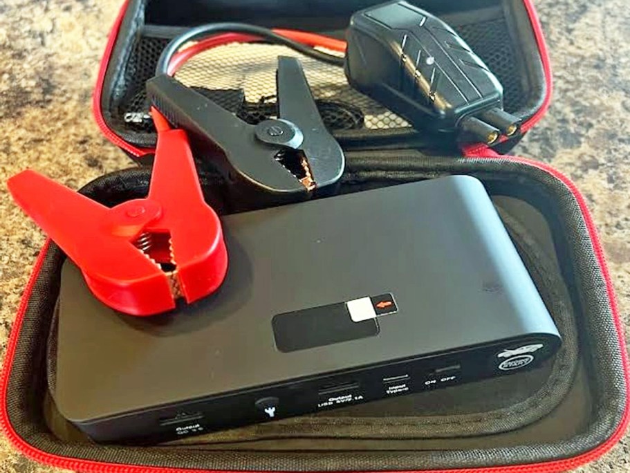 Car Battery Jump Starter w/ Flashlight Just $21.77 on Amazon (Reg. $50)