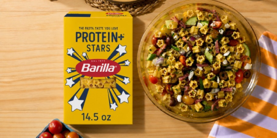 NEW Barilla Stars Protein Pasta Just $2.84 Shipped on Amazon