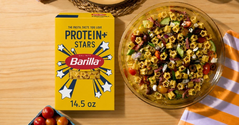 NEW Barilla Stars Protein Pasta Just $2.84 Shipped on Amazon