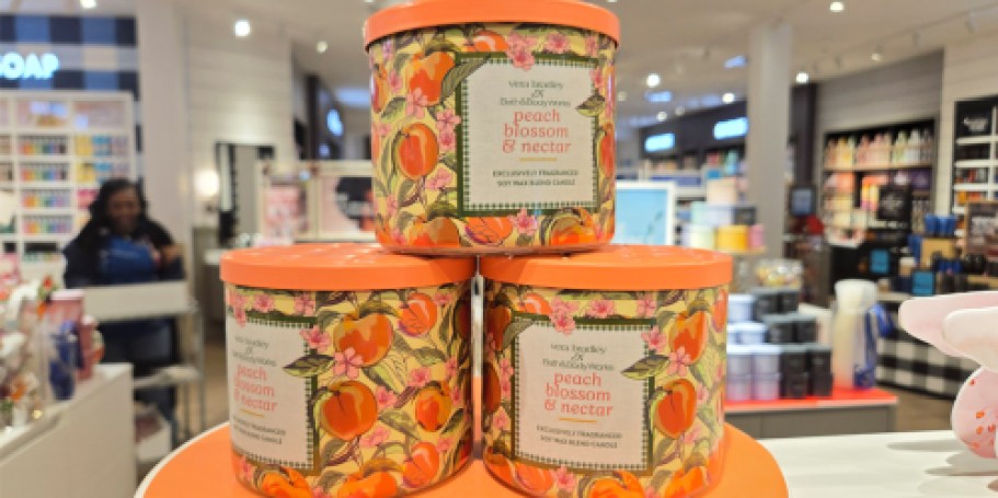 Bath & Body Works 3-Wick Candles Just $12.95 (Today Only!)
