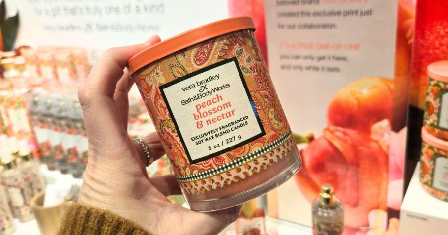 Today Only: Bath & Body Works Single Wick Candles Only $5.95