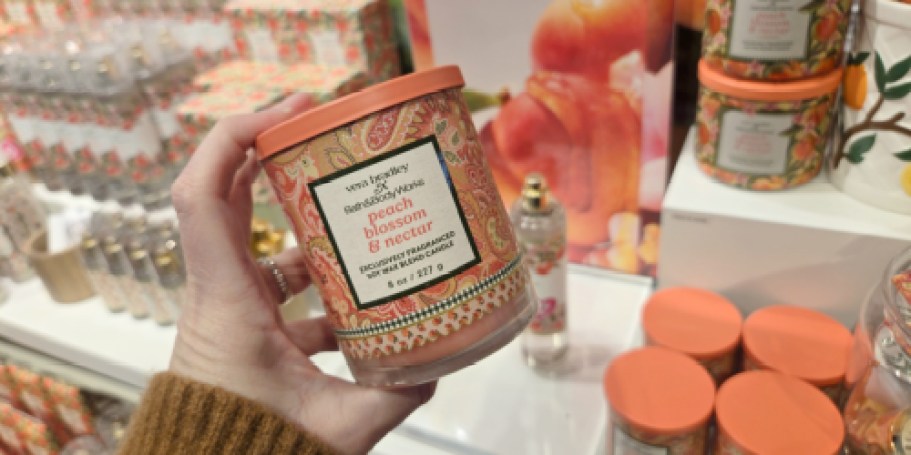 Bath & Body Works Candles from $6.95 | Includes Mother’s Day & Vera Bradley Styles