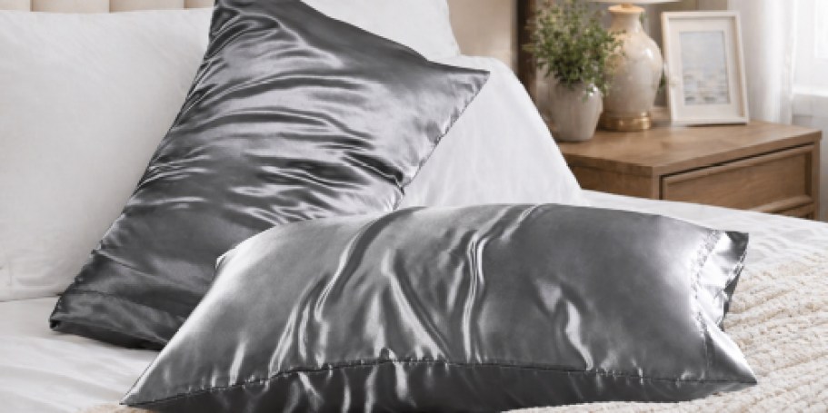 Satin Pillowcase 2-Pack Only $3 Shipped for Amazon Prime Members (Awesome Reviews!)