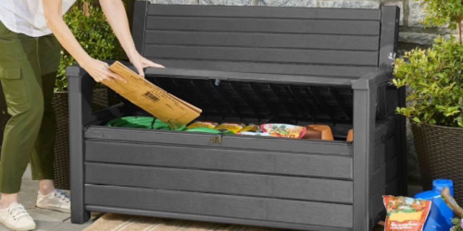 Keter Storage Bench Just $99.98 on SamsClub.com