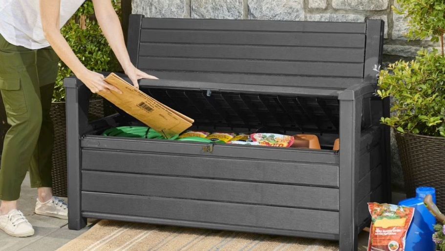 Keter Storage Bench Just $99.98 on SamsClub.com