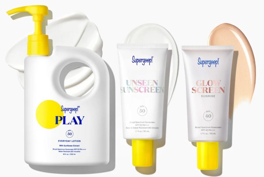 Best of Supergoop! SPF 3-Piece Set