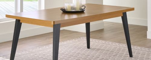 Better Homes & Gardens Nola Extendable Dining Table in dining room
