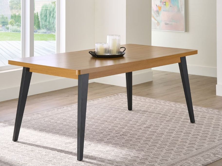 Better Homes & Gardens Nola Extendable Dining Table in dining room