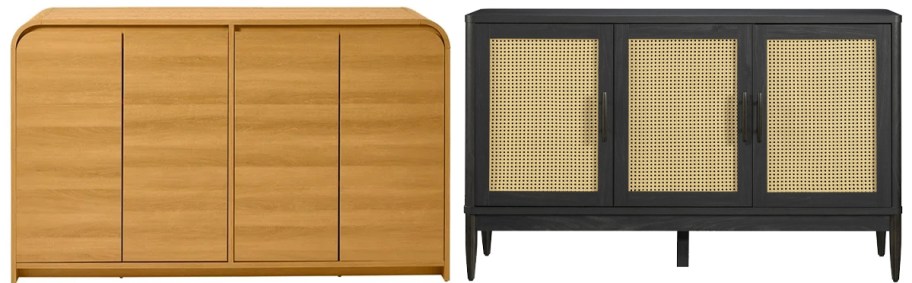 two sideboard buffets