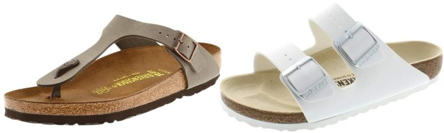Birkenstock Gizeh Unisex Thong Sandals and Birkenstock Arizona Sandals