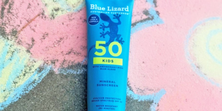 Blue Lizard Kids Mineral Sunscreen Just $10.87 Shipped on Amazon