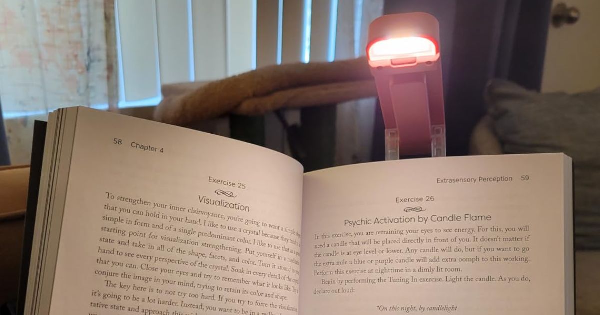 Rechargeable Clip-On Book Light Only $3.98 Shipped for Amazon Prime Members (Reg. $10)