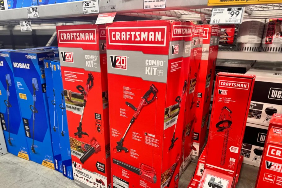 Craftsman Cordless String Trimmer & Leaf Blower Kit Only $99 Delivered ($169 Value)