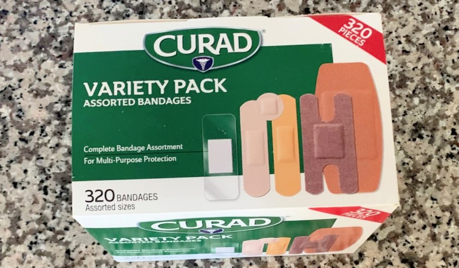 CURAD Bandages 320-Count Variety Pack Just $6.67 Shipped on Amazon (Reg. $17)