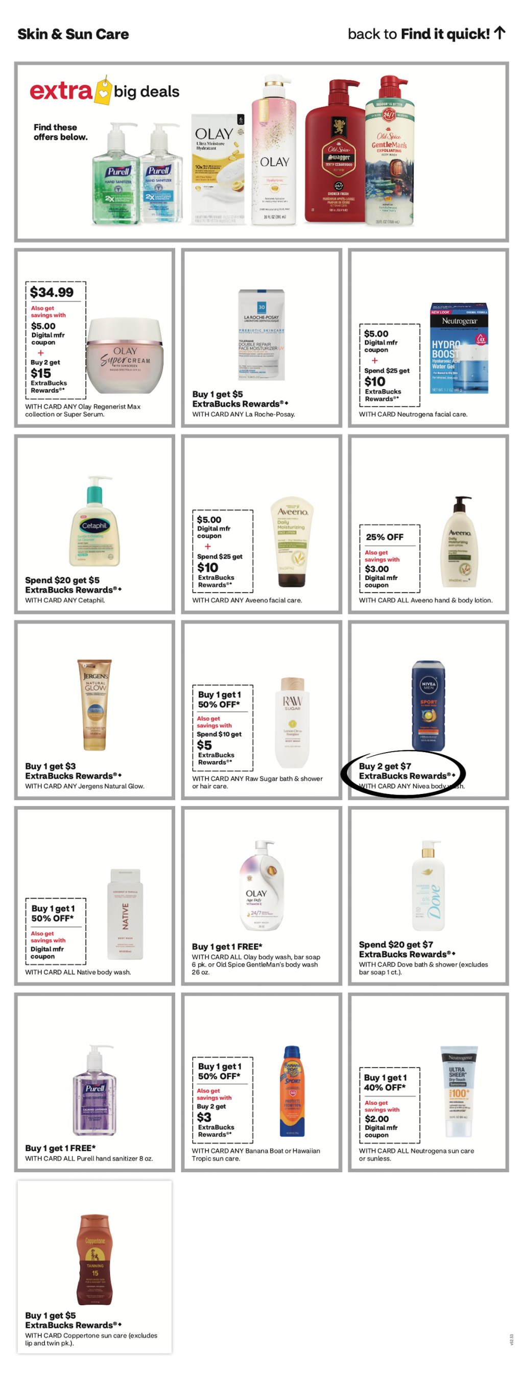 page from CVS ad