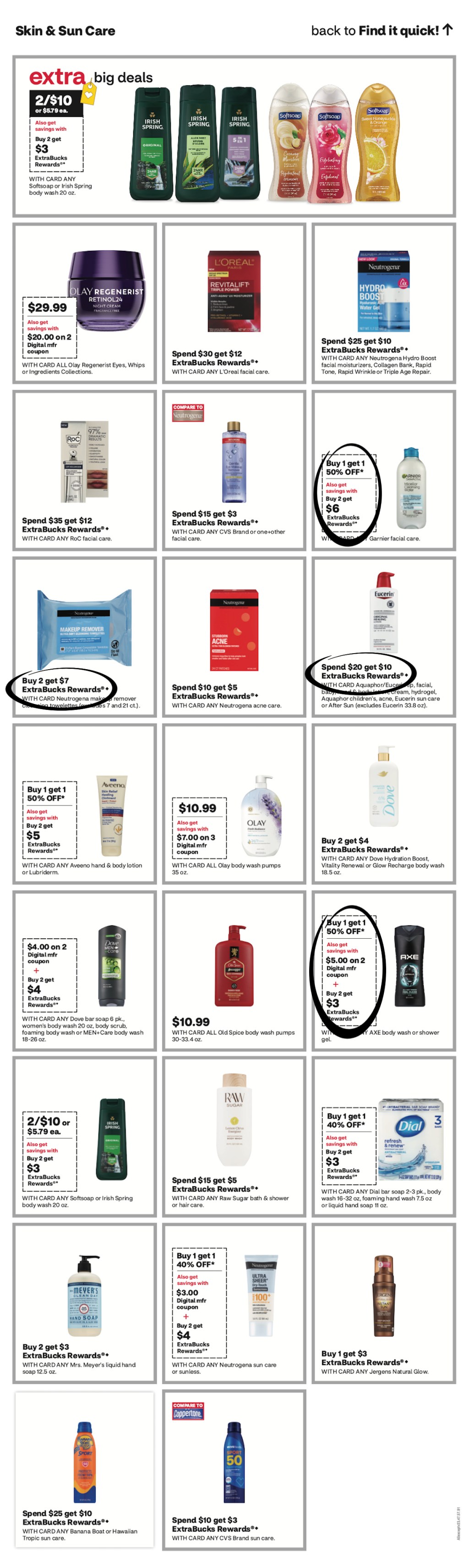 page from CVS ad
