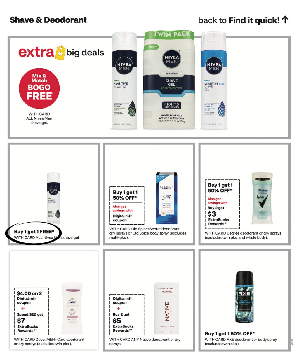 page from CVS ad