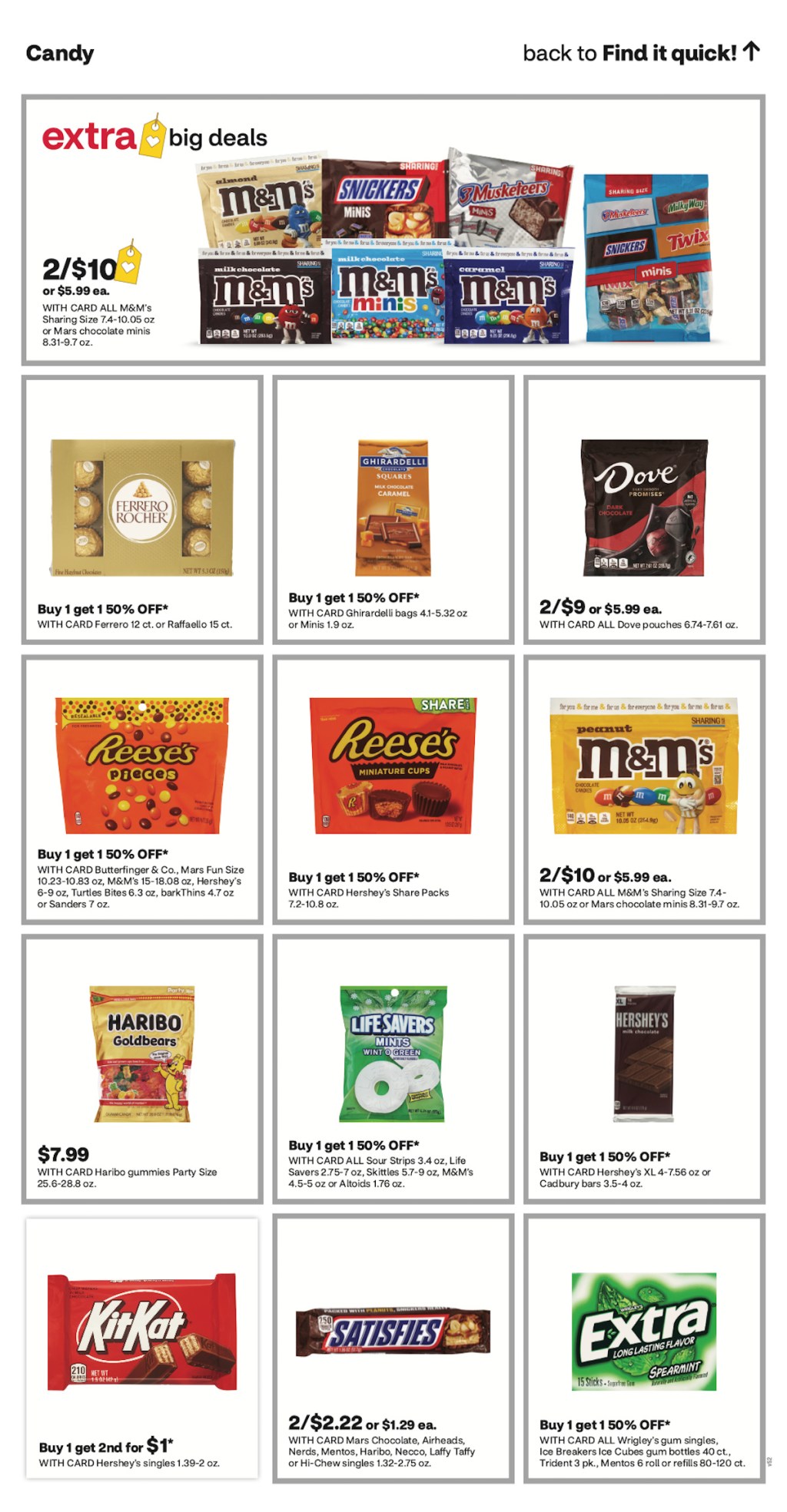 page from CVS ad