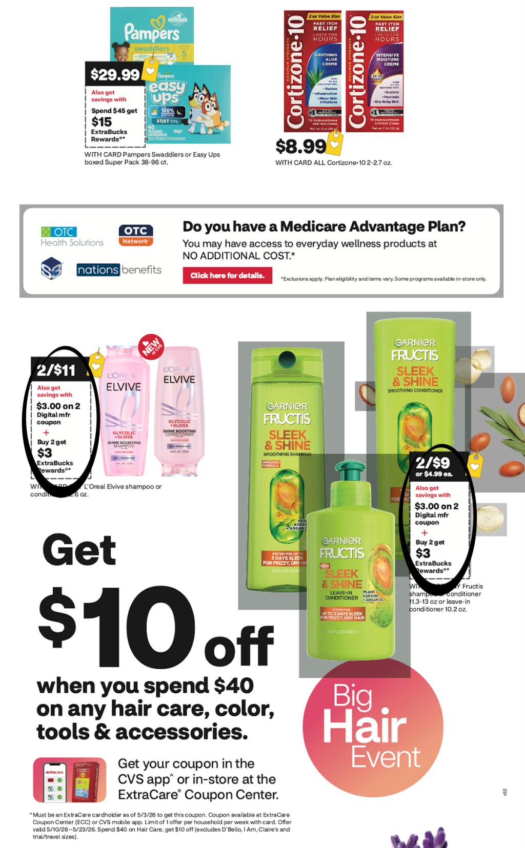 page from CVS ad