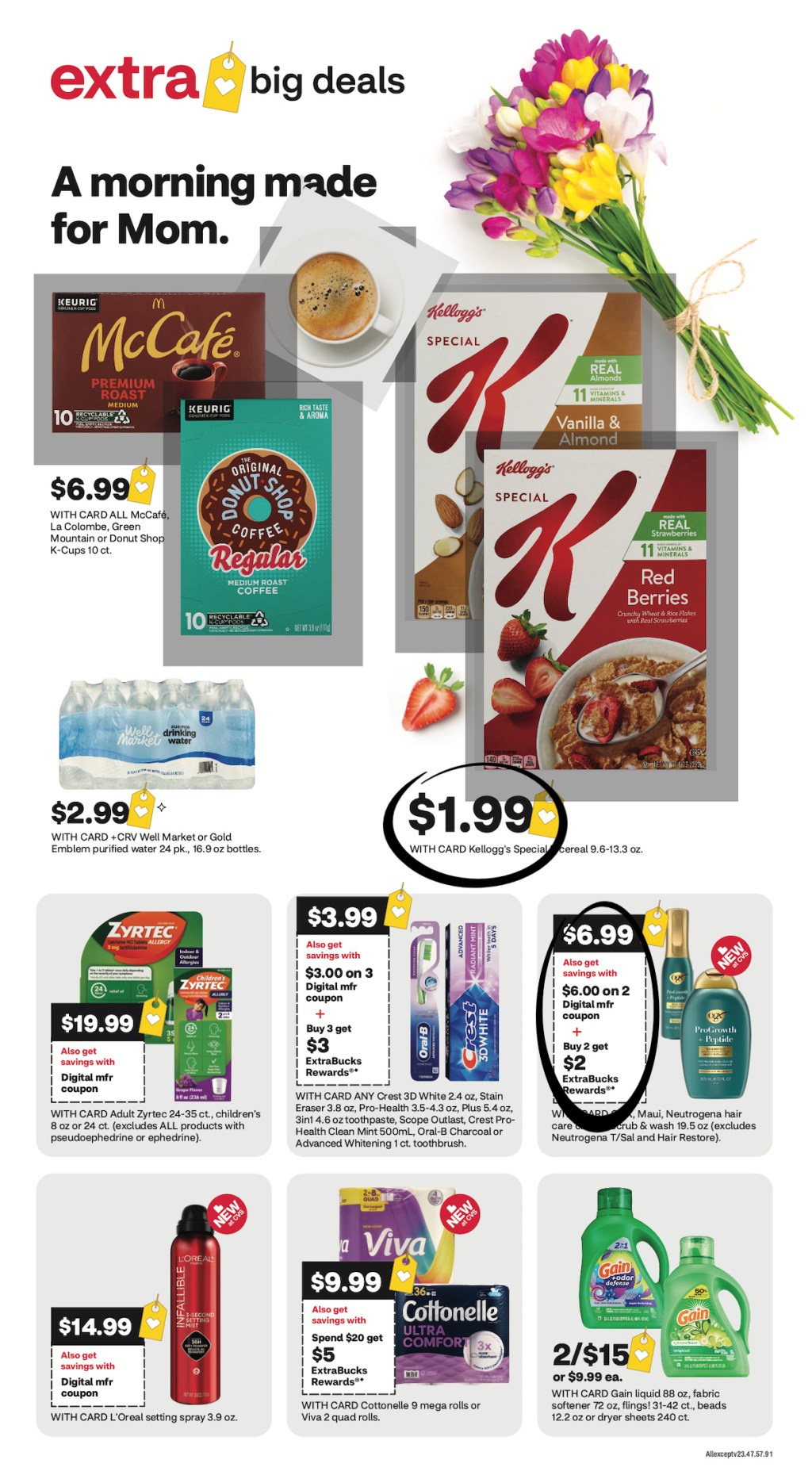 page from CVS ad