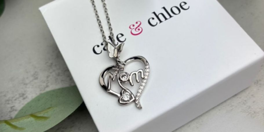 Cate & Chloe 18k Gold Plated Mom Necklace Just $16 on Walmart.com (Reg. $23)