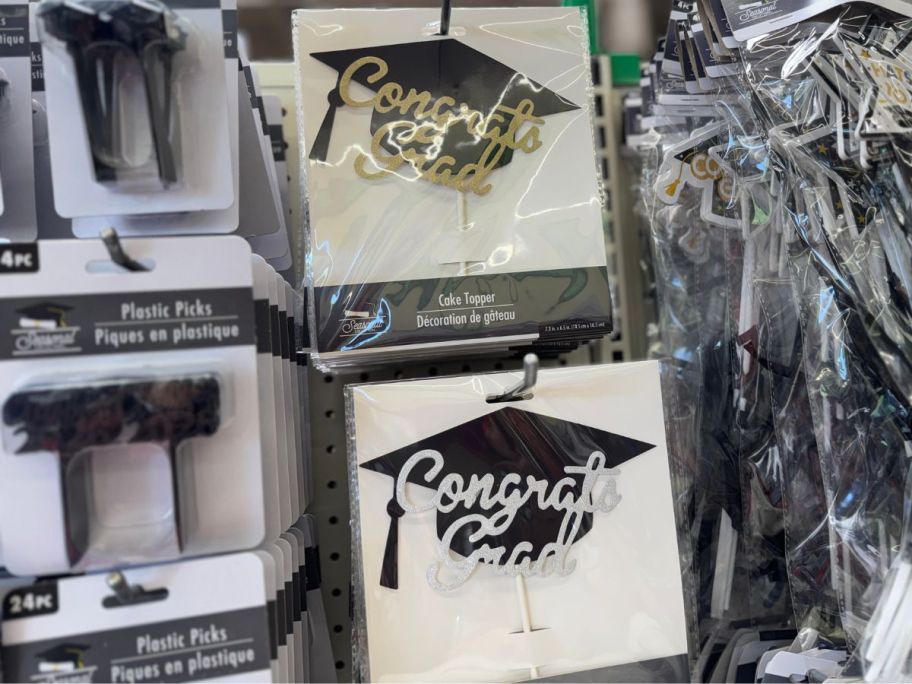 Celebratory Graduation Cake Toppers in store