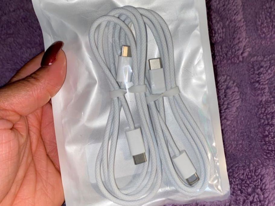 USBC Charging Cables 2-Pack Just $2.79 on Amazon (Reg. $9)