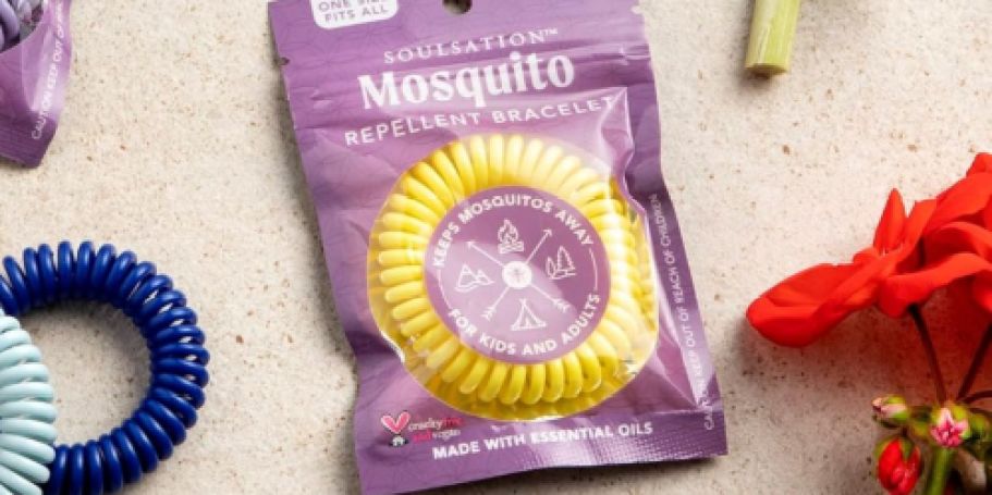 Mosquito Repellent Bracelet 25-Pack Only $14 Shipped on Amazon