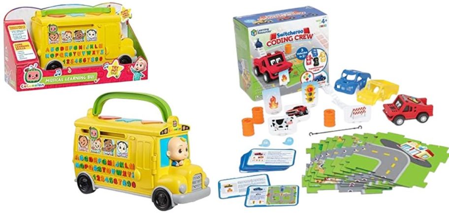 CoComelon Musical Learning Bus and Learning Resources Switcheroo Coding Crew