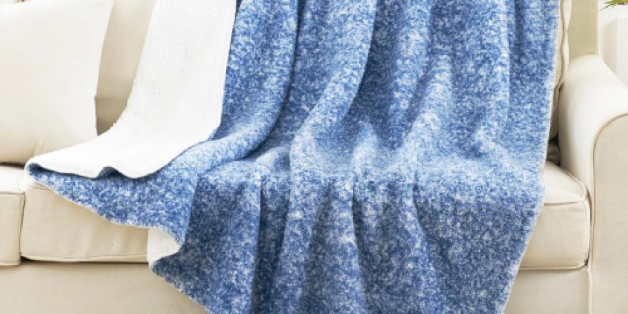 Sherpa Throw Blanket Only $7.99 on Amazon (Reg. $16)