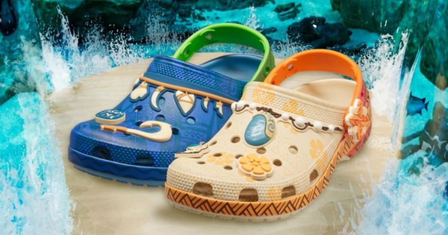 Crocs Kids Disney Moana Maui Classic Clogs