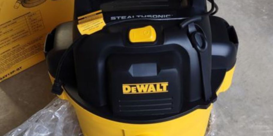 DEWALT 6-Gallon Wet/Dry Shop Vacuum Just $69.98 Shipped on Lowes.com