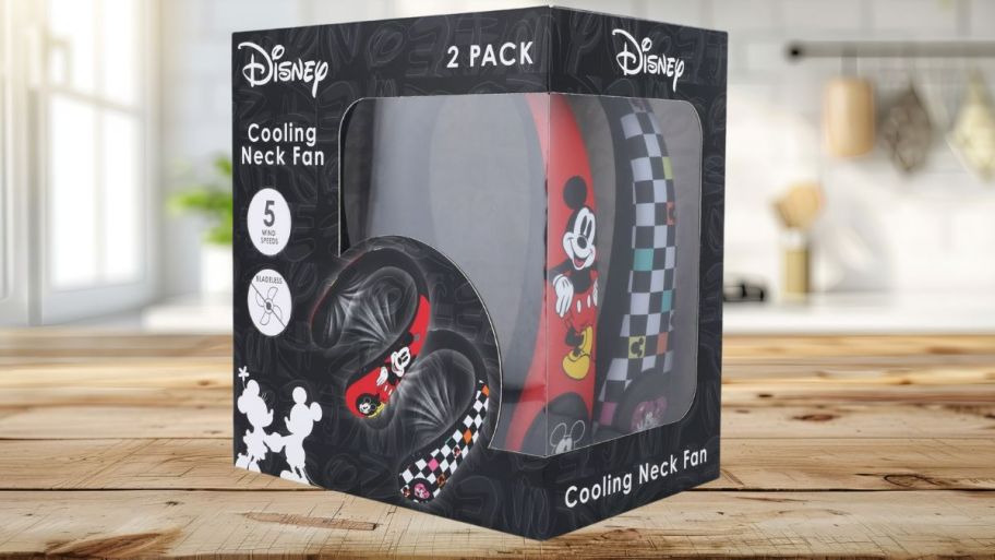 Disney Cooling fan on top of the table