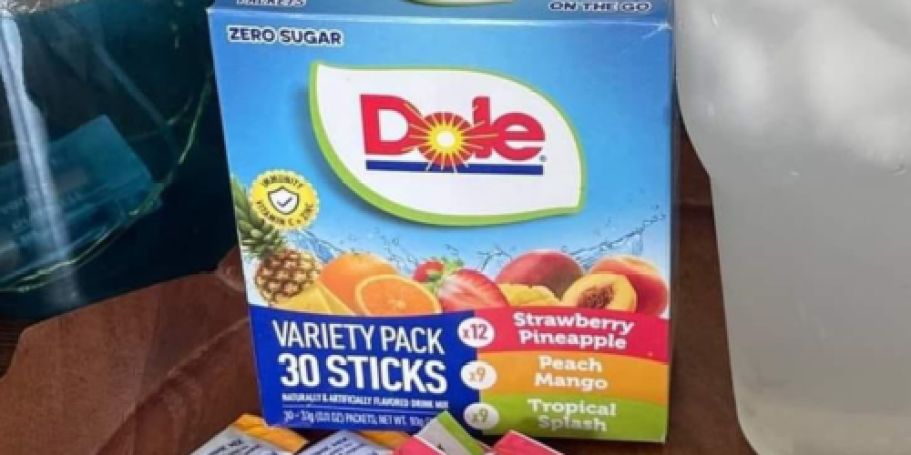 Dole Drink Mix 30-Packs Only $3.97 After Cash Back at Walmart