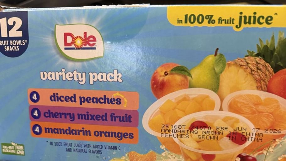 Dole Fruit Bowls 12-Packs Just $5.94 Shipped on Amazon