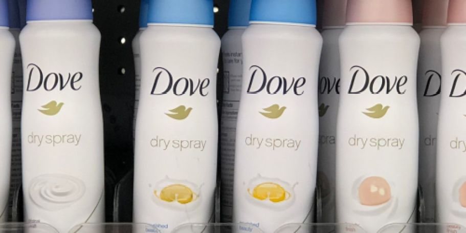 Dove Spray Deodorant 12-Pack from $13.99 Shipped – Will Sell Out!