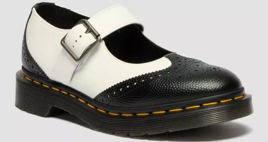 Dr. Martens Mary Jane Monochrome Leather Shoes