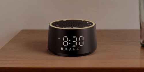 Dreamegg White Noise Machine Alarm Clock Just $13.77 Shipped w/ Amazon Prime (Reg. $30)
