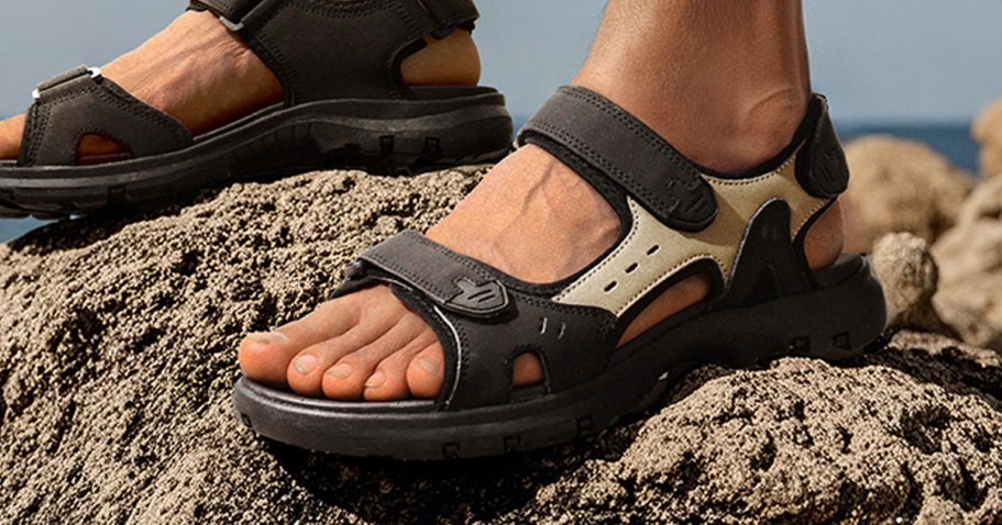 Men’s Arch Support Hiking Sandals from $17.99 on Amazon