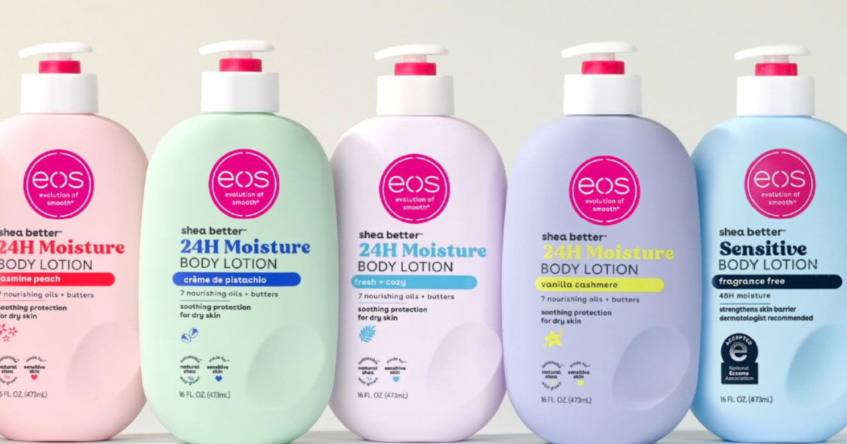 eos Body Lotions from $5 Shipped on Amazon (Reg. $11)