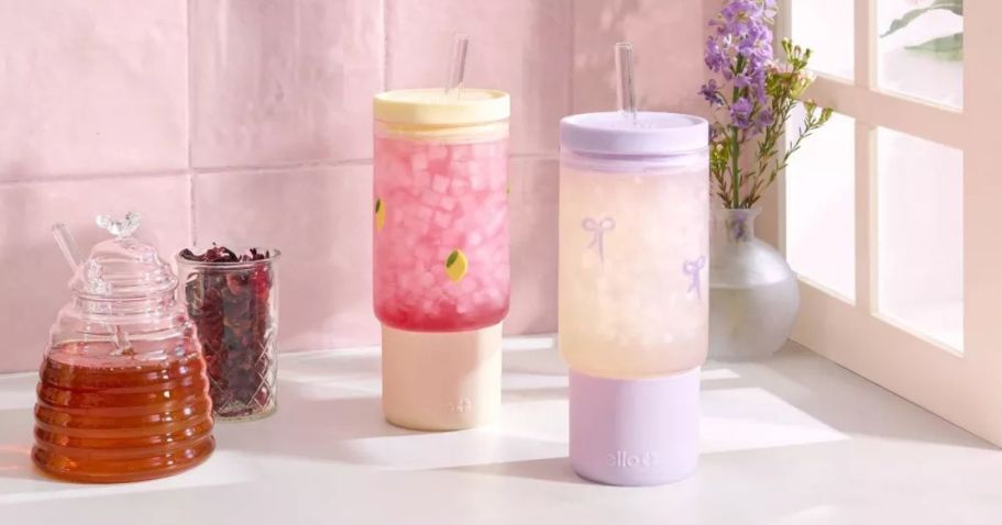 Say “Ello” To These New Charmed Glass Tumblers at Target (May Sell Out!)